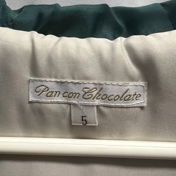 Fancy Winter Faux Fur Pea Coat from Spain - Picture 2 of 15